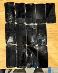 13pcs Motorola Moto G7 - 32 GB - Blue (Unlocked) - VARIOUS ISSUES NOT WORKING - Afbeelding 1 van 2