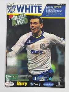 2012/13 BURY V SHREWSBURY TOWN 21-12-2012 LEAGUE 1 - Picture 1 of 1