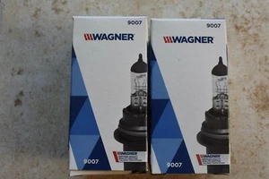 New Lot 2 Wagner Halogen Headlight Lamp Bulb Light 9007 Headlamp High/Low Beam - Picture 1 of 3