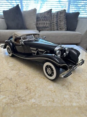 Bauer Exclusive Mercedes 500K Spezial Roadster 1:12 Scale Inv. # 807/2000 - RARE - Image 1 of 4