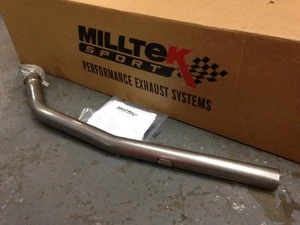 Tuyau de descente en acier inoxydable Milltek Sport Peugeot 205 GTi (1.6 & 1.9) - SPOOX SPORT MOTEUR - Photo 1/2