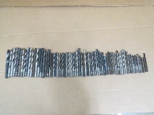 Posten 77 Bohrer mit geradem Schaft verschiedene Größen Marken 9/16 Zoll oder kleiner - Bild 1 von 12