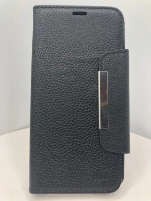 For LG Stylo 4 & Stylo 4 Plus 4+ Black Ellegant Leather Wallet Case Cover - Image 1 of 4