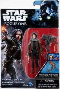 Hasbro Star Wars Rogue One SERGEANT JYN ERSO (JEDHA) 3.75 action figure NEW! - Picture 1 of 3