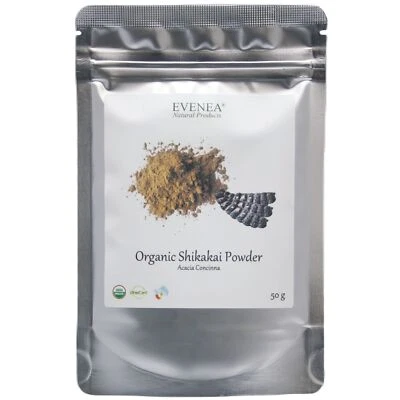 EVENEA 50-150g ORGANIC Shikakai Powder for Hair Growth Strength Anti-Dandruff