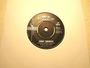 45rpm....Bobby Vee.......Bobby Tomorrow........60s Pop..... - Picture 1 of 1