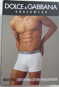 DOLCE & GABBANA Boxershorts, grau, grey - M11177 OMB36, Größe XL (6) - Bild 1 von 4