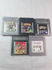Lot Of 10 Nintendo Gameboy & Gameboy Color Games w/9 Cases Please Read