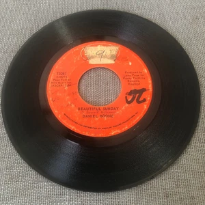Daniel Boone - Beautiful Sunday / Truly Julie 7" Vinyl 45 RPM 1972 Pop Rock - Picture 1 of 2
