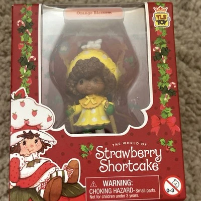 Figura Strawberry Shortcake Orange Blossom Esquí 2.5" CheeBee Holiday Series Foto 1 de 4