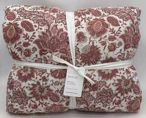 Pottery Barn Marisol Reversible KING Quilt ~ Warm Multi - Picture 1 of 2