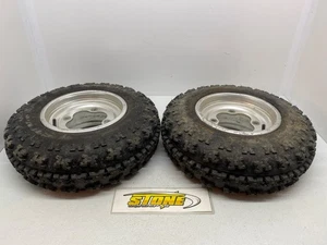 RUEDAS DELANTERAS OEM STOCK 10X5 3/2 21x7x10 NEUMÁTICOS HONDA TRX 450R 300ex 250R LTR450 - Imagen 1 de 11