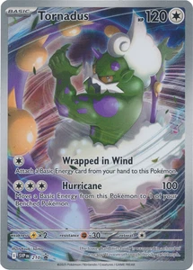 Juego de cartas coleccionables Tornadus SVP210 Black Star Promo Black Bolt White Flare Pokemon - Imagen 1 de 1