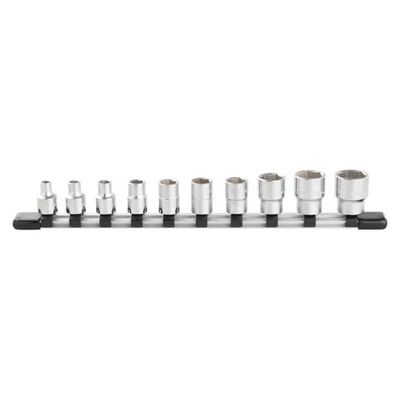 TONE HS310 Socket Set (Hexagonal with Holder), 9.5mm (3/8") Drive, 10 Pieces - Image 1 of 3