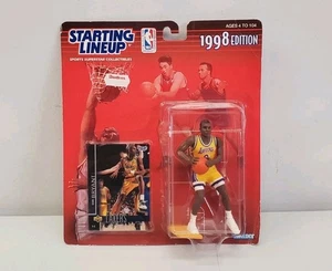 Kobe Bryant Starting Lineup Action Figure 1998 Edition Kenner NBA Lakers New - Picture 1 of 2