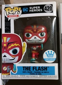 DC SUPER HEROES DAY OF THE DEAD THE FLASH #420 FUNKO POP SHOP EXCLUSIVE - Picture 1 of 1