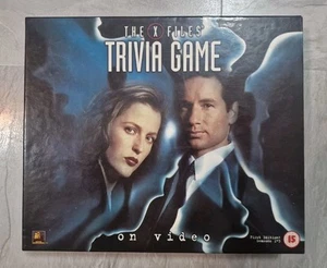 The X Files Trivia Game On VHS Video Sci-Fi Board Game First Edition Series 1-3 - Picture 1 of 8