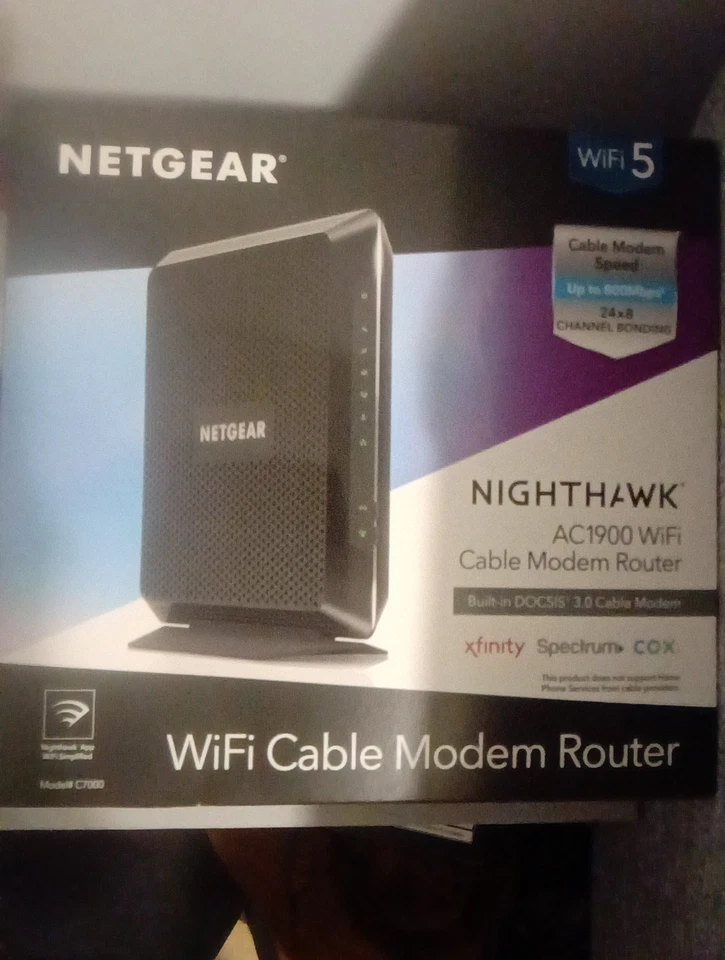 NETGEAR Nighthawk C7000v2 AC1900 960Mbps WiFi Cable Modem - Scratch & Dent