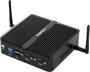Mini PC sin ventilador N100 8 GB DDR4 128 GB MSATA SSD, PC industrial Windows11 Pro/Linux - Imagen 1 de 12