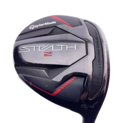 Used TaylorMade Stealth 2 5 Fairway Wood / 18 Degrees / Regular Flex - Image 1 of 4