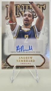 2024-25 Top Finest Andrew Nembhard "Finest Autographs" Auto《Slab Ready》Pacers 🔥 - Bild 1 von 5