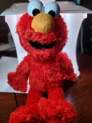 Sesame Street Elmo Talking & Laughing & Vibrating 14in Plush Toy - Image 1 of 4