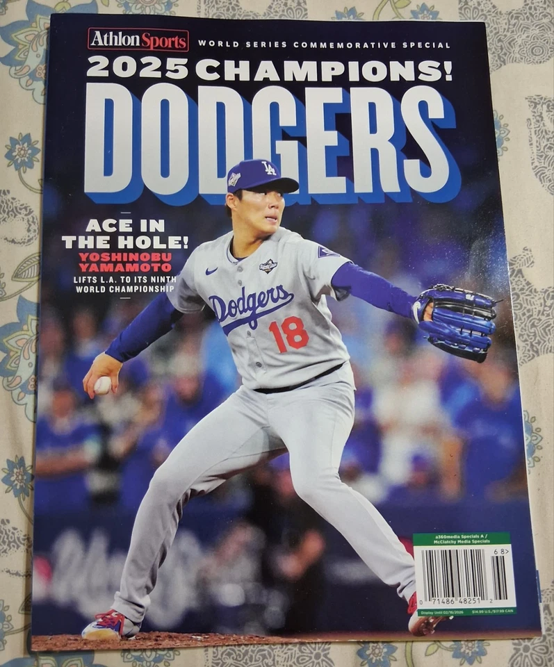Los Angeles Times DODGERS 2024 CAMPEONES DE LA SERIE MUNDIAL EDICIÓN CONMEMORATIVA Foto 1 de 2