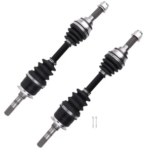 2x Front Right & Left CV Joint Axles for Kawasaki Bayou 300 KLF300C 4X4 1989-05 - Picture 1 of 11