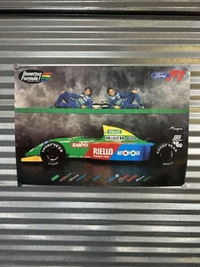 Benetton F1 Vintage Poster 1989 Formula 1 - Foto 1 di 3