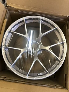 Porsche 991 Gt3 Bbs F1-R Rear Wheel Diamond Silver - Bild 1 von 7