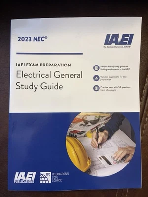 IAEI Exam Preparation - Electrical General Study Guide, NEC-2023: (2023 IAEI) - Image 1 of 4