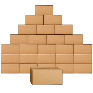 Shipping Boxes 11 x 6 x 6 Corrugated Cardboard Box, 25 Pack - Picture 1 of 9