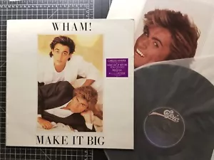 WHAM! Make It Big LP 1984 HOLLAND PRESS w/ HYPE & INNER Vinyl GEORGE MICHAEL - Picture 1 of 7