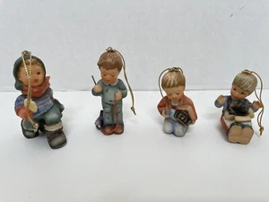 Goebel figurines Christmas ornaments 1997 Set of 4 - Picture 1 of 6