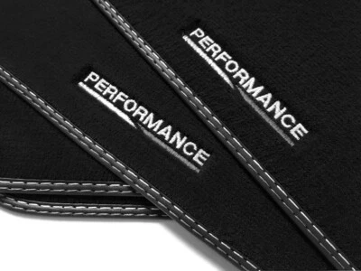 Velours Logo Performance Fußmatten für Smart Forfour 454 Bj.2004-2013  - Bild 1 von 4