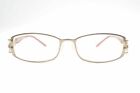 Vintage L´Art by AMA 1306 003 52[]17 135 Gold Orange oval Brille eyeglasses NOS