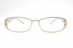 Vintage L´Art by AMA 1306 003 52[]17 135 Gold Orange oval Brille eyeglasses NOS - Bild 1 von 6