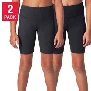 Mondetta Youth Girls' 2-pack Bike Short - Picture 1 of 4