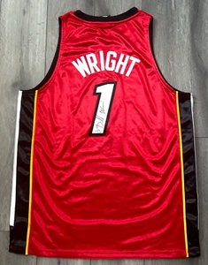 Dorell Wright Signed Jersey Addidas Size 48 Hollywood Collectibles COA NEW hw1 - Picture 1 of 6