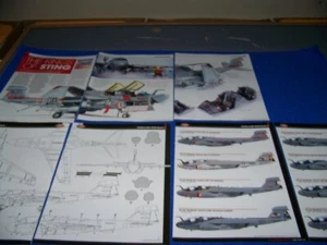 GRUMMAN EA-6B PROWLER...MODEL REVIEW/1:72 5-VIEWS/COLOR PROFILES (744AA) - Picture 1 of 10