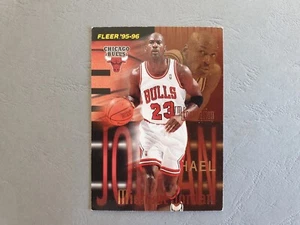 Carte collection basket Fleer NBA 95 - 96 - Mickael Jordan Firm Foundation #394 - Picture 1 of 12