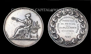 NANTES Société Industrielle de Nantes 1881, Sculpteur. Attribuée. Argent - Imagen 1 de 1