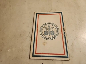 Antique 1921 PASSPORT Native of Alsace-Lorrain of French Parentage Born 1878 - Picture 1 of 5