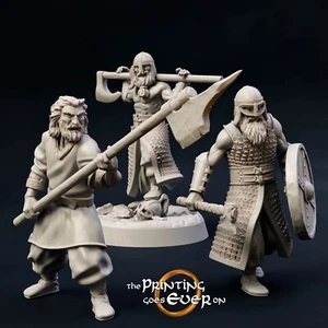 Salvajes Guerreros - Figuras Tabletop De 28mm - SDLA D&D Pathfinder DSA - Imagen 1 de 4