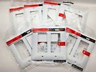 Lot Of 7 Taymac Masque White Decorator Wall Plate Medium 1/4" Larger 5500W