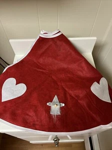Weihnachtsfilz Applikation Urlaubsbaum Rock Herzen und Zwerge - Bild 1 von 7