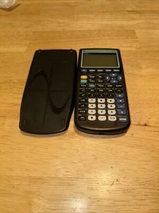 Texas Instruments TI-83 Plus Graphing Calculator w/ Cover Tested & Working - Picture 1 of 3