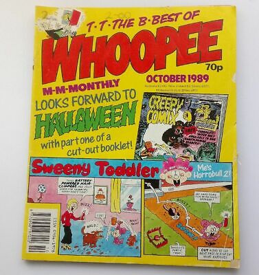The Best Of Whoopee Monthly October 1989 Childrens Kids Humour Humour Comic UK • 13.25$