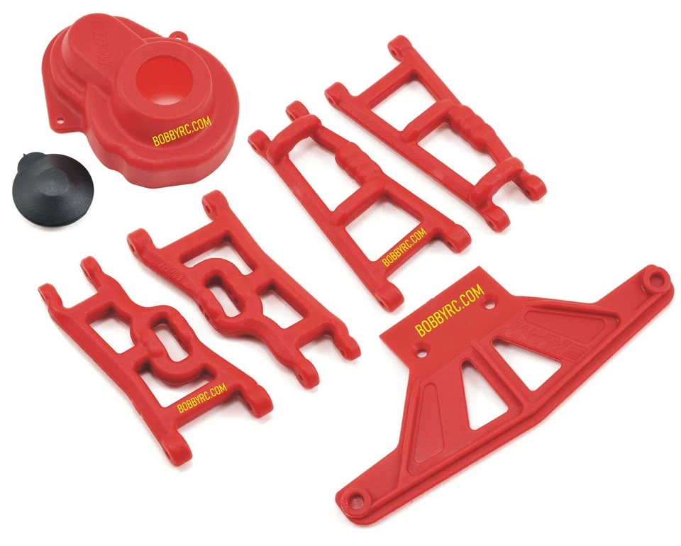 RPM Suspension Arms, Gear Cover & Bumper For Traxxas 2wd Rustler Stampede - Image 1 of 4