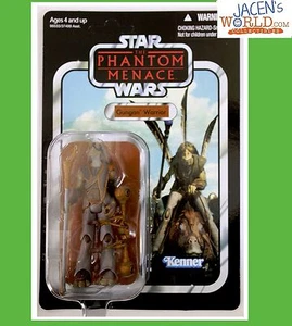 New GUNGAN WARRIOR VC74 ACTION FIGURE HASBRO STAR WARS THE VINTAGE COLLECTION - Picture 1 of 2